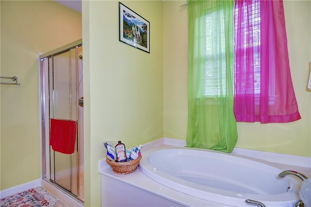 1132 Broadholme Pl Unit 642, Virginia Beach, VA 23455 - bathroom with a stall shower and a bath