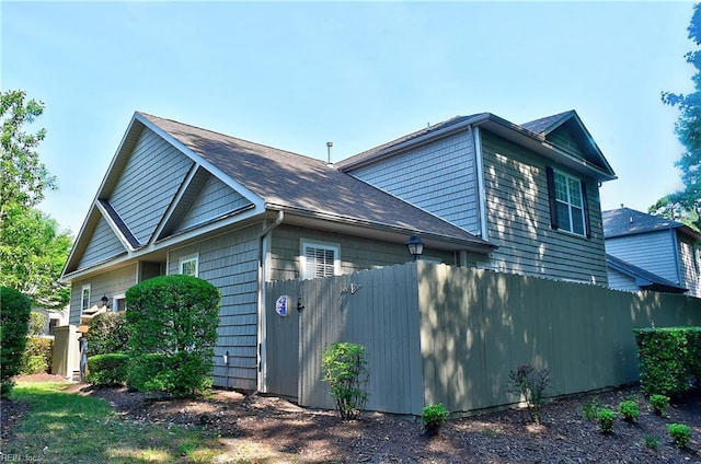 1132 Broadholme Pl Unit 642, Virginia Beach, VA 23455 - view of home's exterior with a shingled roof