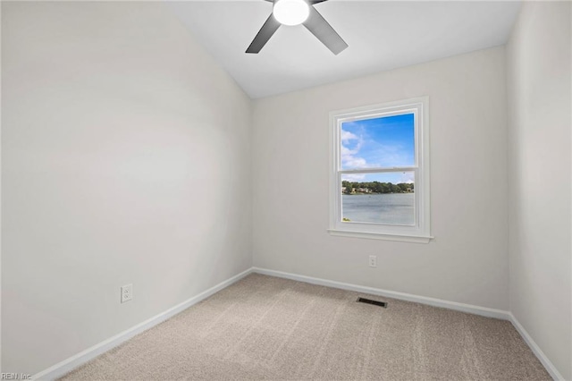 1545 Lake James Dr, Virginia Beach, VA 23464 - empty room featuring light carpet and ceiling fan