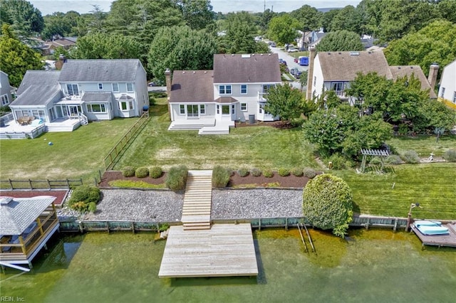 1545 Lake James Dr, Virginia Beach, VA 23464 - aerial view of residential area