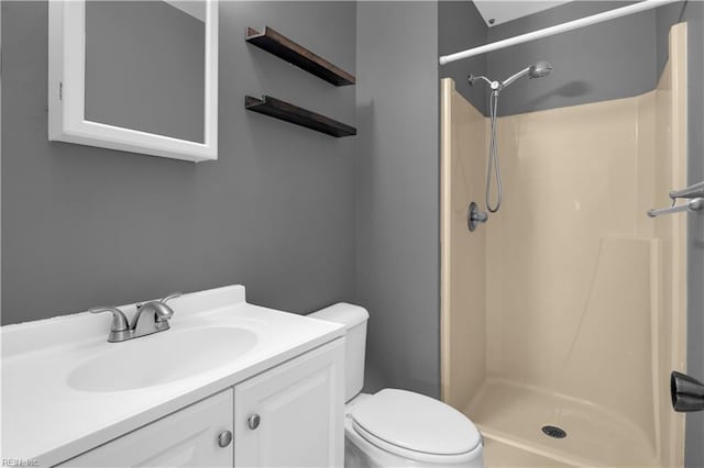 3555 Campion Ave, Virginia Beach, VA 23462 - full bathroom with a stall shower and vanity