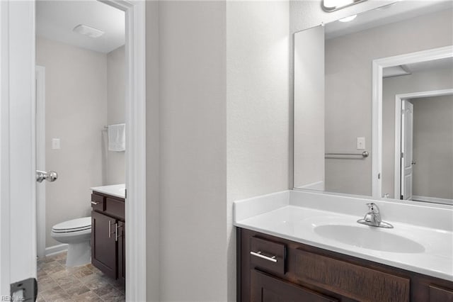 4202 Ravine Gap Dr, Suffolk, VA 23434 - bathroom featuring vanity and toilet