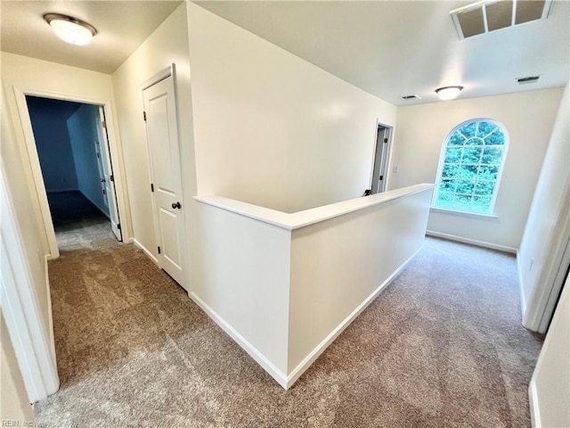 3971 Grand Isle Dr, Chesapeake, VA 23323 - hallway with carpet flooring and an upstairs landing