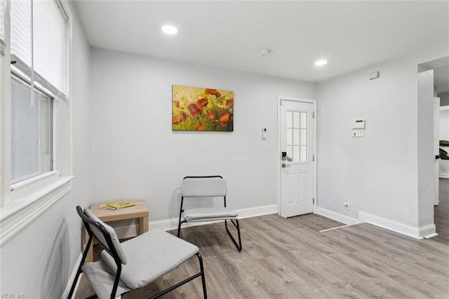 5016 Madeira Rd, Virginia Beach, VA 23455 - living area with wood finished floors and recessed lighting