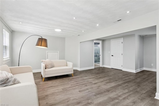 5016 Madeira Rd, Virginia Beach, VA 23455 - living area featuring recessed lighting and wood finished floors
