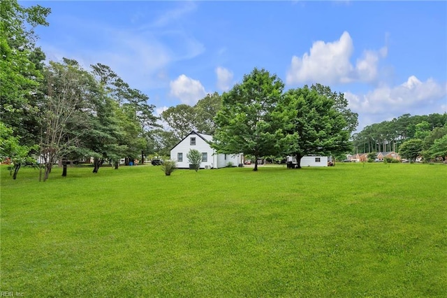 4057 Woodland Dr, Chesapeake, VA 23321 - view of grassy yard