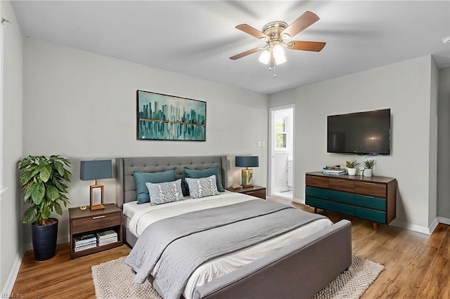 5991 Clear Springs Rd, Virginia Beach, VA 23464 - bedroom with wood finished floors and a ceiling fan