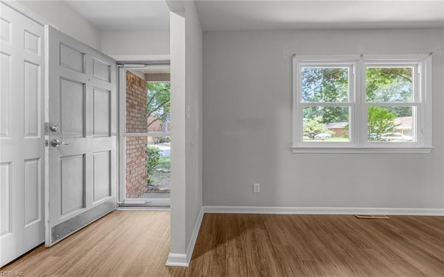 5991 Clear Springs Rd, Virginia Beach, VA 23464 - entrance foyer featuring wood finished floors and healthy amount of natural light
