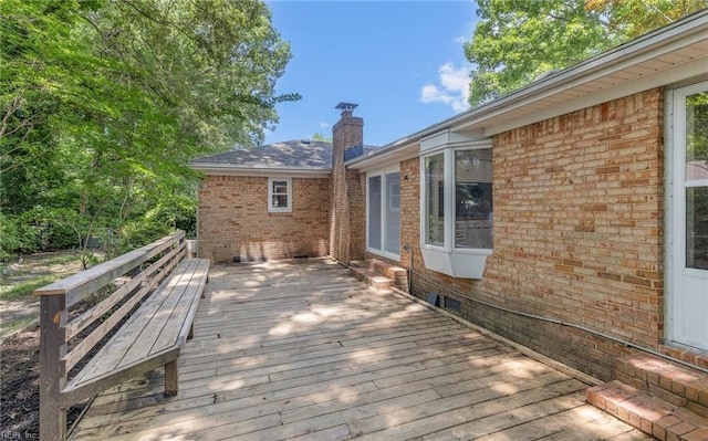 5991 Clear Springs Rd, Virginia Beach, VA 23464 - view of wooden terrace