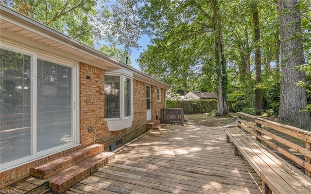 5991 Clear Springs Rd, Virginia Beach, VA 23464 - view of wooden terrace