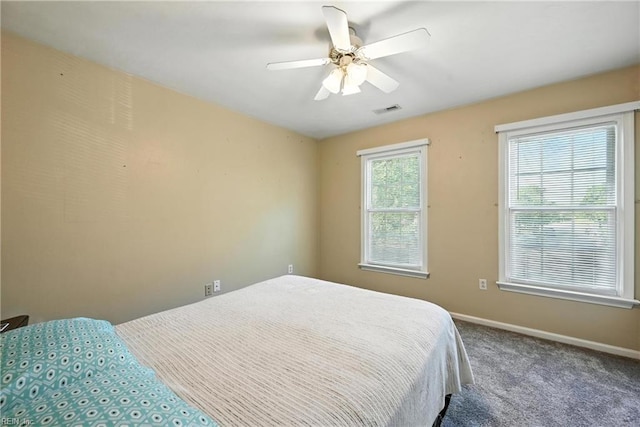 4300 Galston Ct, Chesapeake, VA 23321 - carpeted bedroom with baseboards and ceiling fan