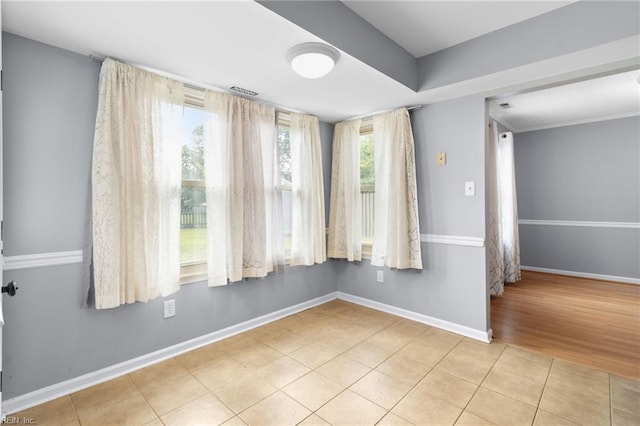 1760 Moonstone Dr, Virginia Beach, VA 23456 - empty room featuring baseboards and tile patterned floors