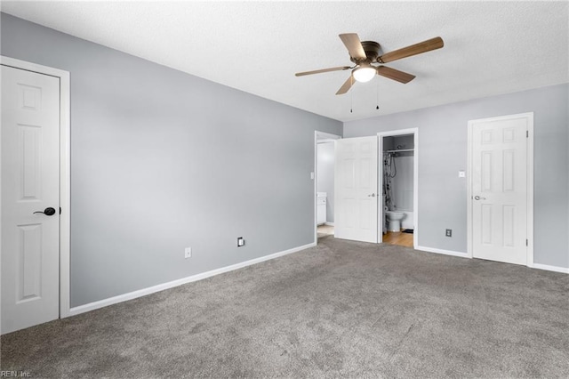 1760 Moonstone Dr, Virginia Beach, VA 23456 - unfurnished bedroom featuring carpet floors, a textured ceiling, and ceiling fan