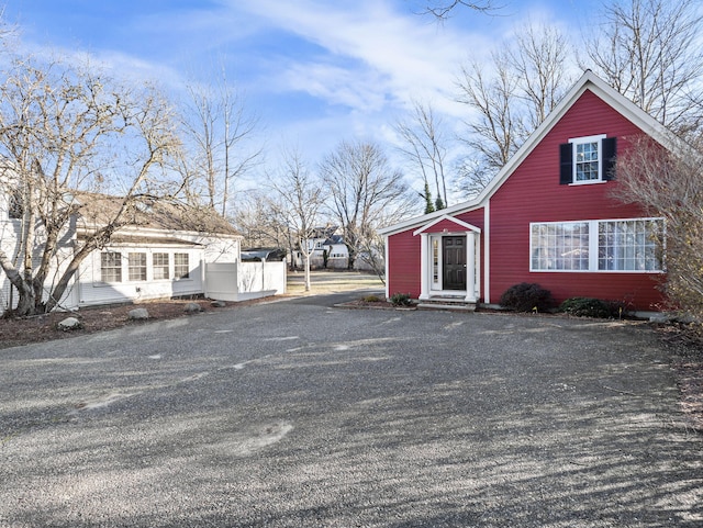 view of property exterior