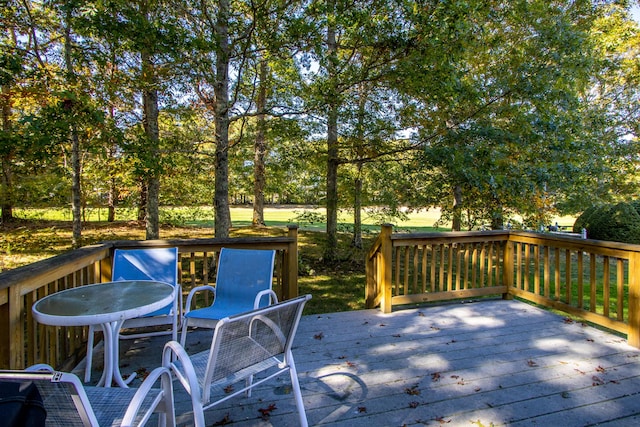 53 Snead Dr, Mashpee, MA 02649 - view of wooden terrace