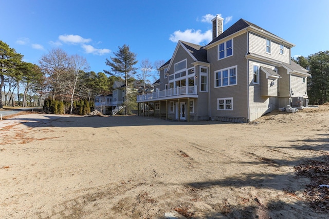 view of rear view of house