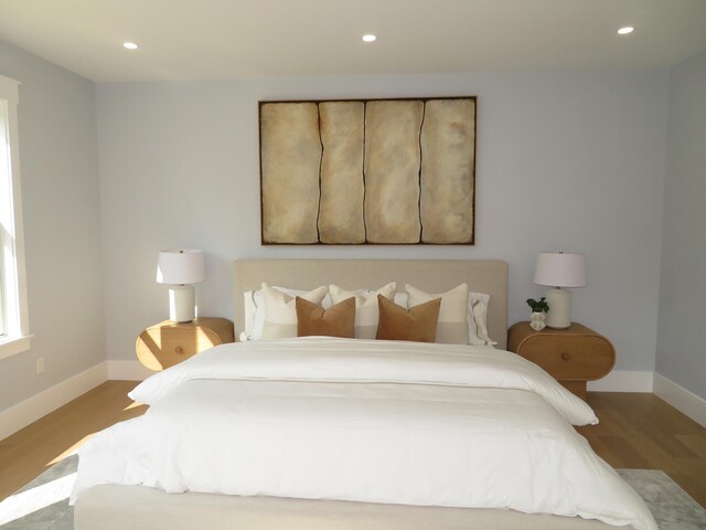 18 Pleasant Park Dr, Mashpee, MA 02649 - bedroom featuring wood finished floors and recessed lighting