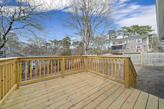 view of deck