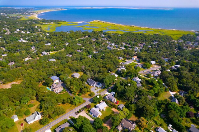 72 Forest Beach Rd, South Chatham, MA 02659 - aerial view of a nearby body of water