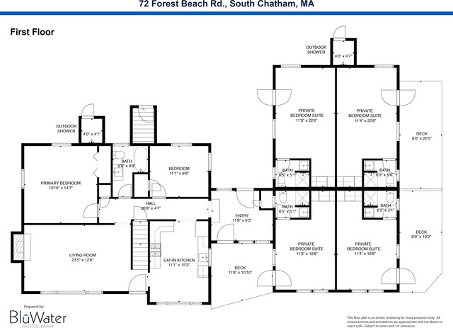 72 Forest Beach Rd, South Chatham, MA 02659 - room layout
