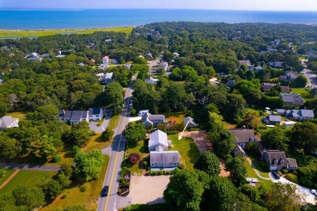 72 Forest Beach Rd, South Chatham, MA 02659 - aerial view of property's location featuring a nearby body of water and nearby suburban area