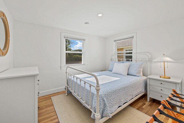 72 Forest Beach Rd, South Chatham, MA 02659 - bedroom with wood finished floors, baseboards, and recessed lighting