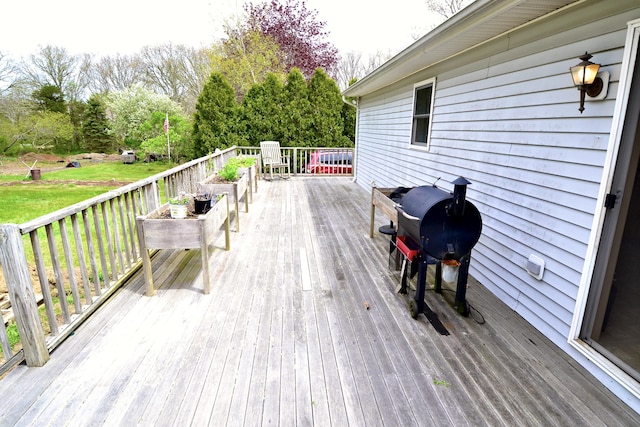 62 Jernegan Ave, Edgartown, MA 02539 - wooden deck featuring area for grilling