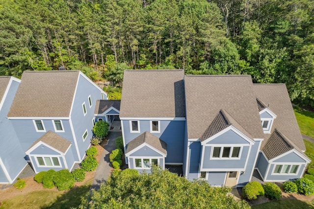 290 Fletcher Ln, Brewster, MA 02631 - view of subject property with a heavily wooded area