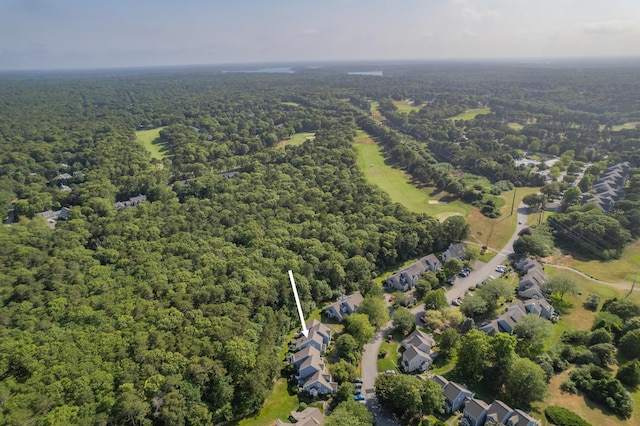 290 Fletcher Ln, Brewster, MA 02631 - bird's eye view of a heavily wooded area