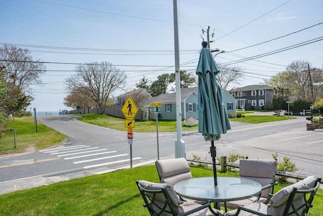 402 Old Wharf Rd, Dennis Port, MA 02639 - view of road featuring traffic signs