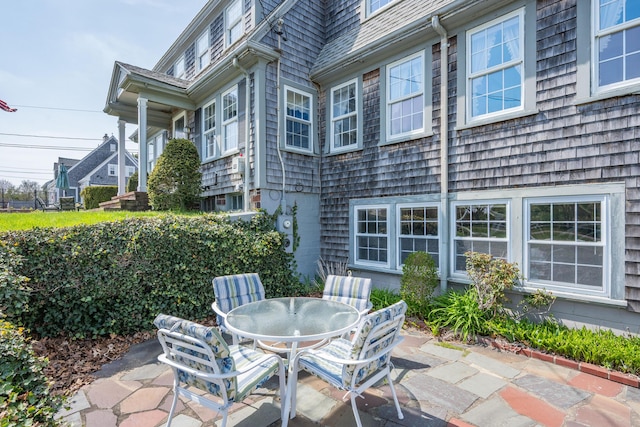 402 Old Wharf Rd, Dennis Port, MA 02639 - view of patio with outdoor dining area
