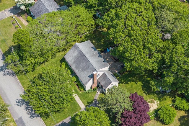 22 Emerson Rd, East Falmouth, MA 02536 - aerial view of property and surrounding area