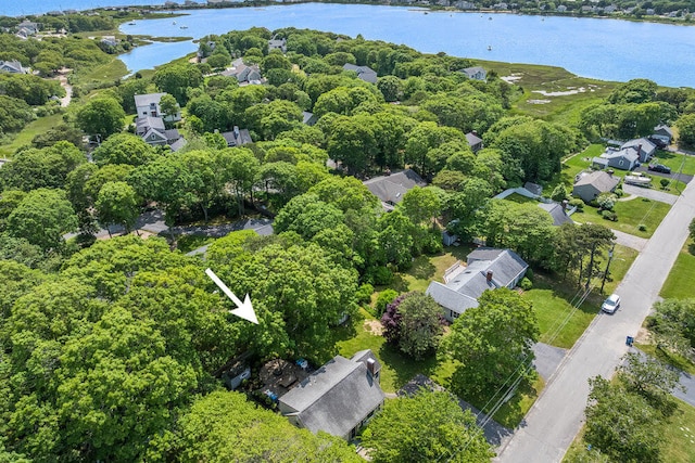 22 Emerson Rd, East Falmouth, MA 02536 - view of property location with a large body of water and nearby suburban area
