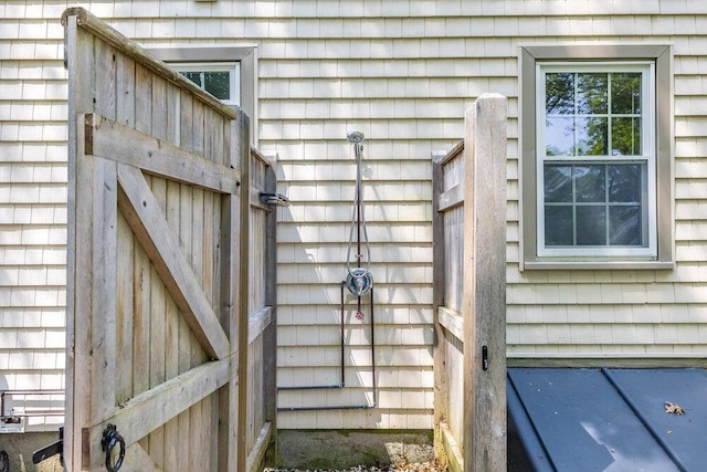 22 Emerson Rd, East Falmouth, MA 02536 - exterior view of a bulkhead entry