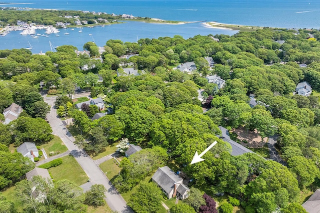 22 Emerson Rd, East Falmouth, MA 02536 - bird's eye view of a nearby body of water