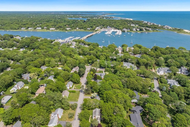 22 Emerson Rd, East Falmouth, MA 02536 - bird's eye view of a nearby body of water