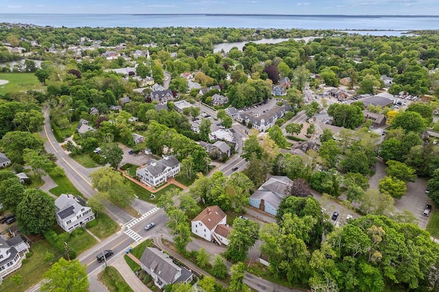176 Palmer Ave Unit 2, Falmouth, MA 02540 - aerial view of property's location with a large body of water and nearby suburban area