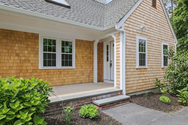176 Palmer Ave Unit 2, Falmouth, MA 02540 - entrance to property featuring roof with shingles
