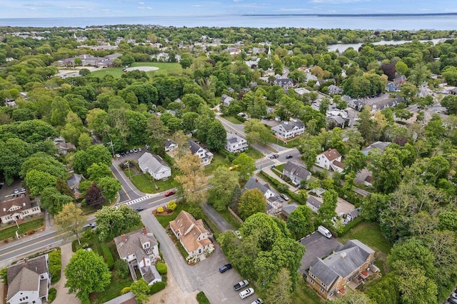 176 Palmer Ave Unit 2, Falmouth, MA 02540 - aerial view of property's location with a nearby body of water and nearby suburban area