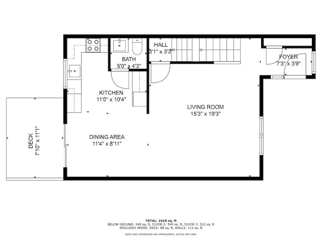 176 Palmer Ave Unit 2, Falmouth, MA 02540 - view of room layout