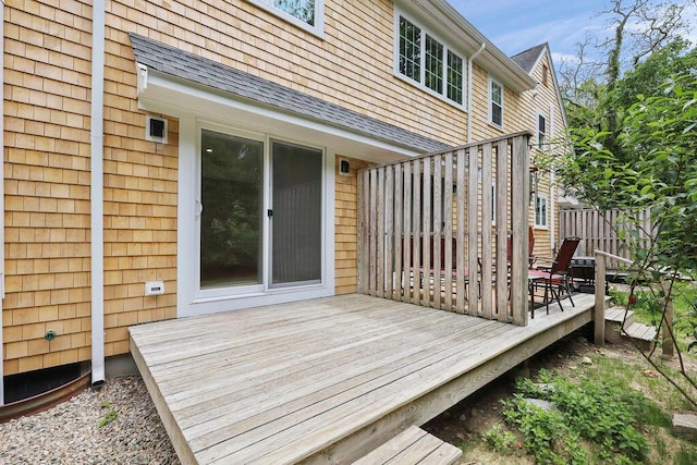 176 Palmer Ave Unit 2, Falmouth, MA 02540 - view of wooden terrace