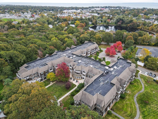 110 Dillingham Ave Unit 212U, Falmouth, MA 02540 - aerial view of a nearby body of water