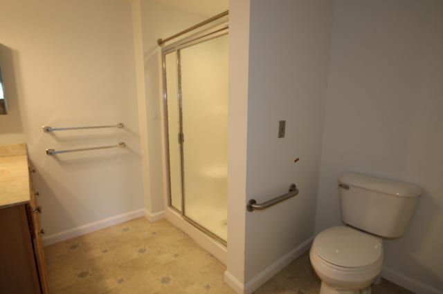 110 Dillingham Ave Unit 212U, Falmouth, MA 02540 - full bathroom featuring vanity and a shower stall