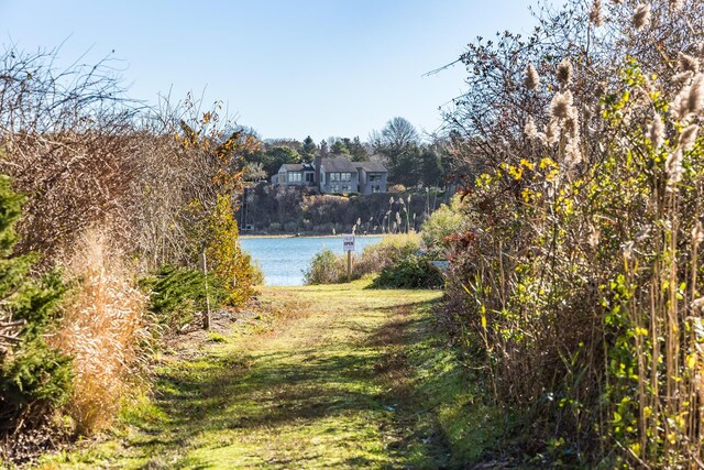 property view of water