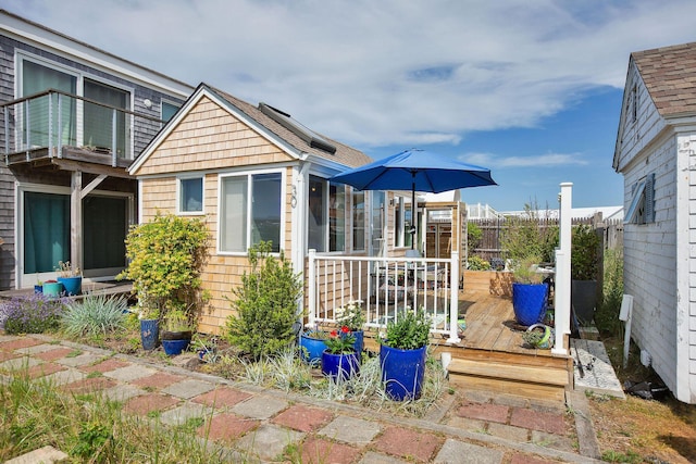 963 Commercial St Unit U30, Provincetown, MA 02657 - exterior space featuring a deck