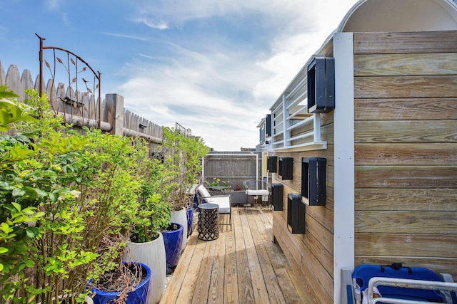 963 Commercial St Unit U30, Provincetown, MA 02657 - view of wooden deck