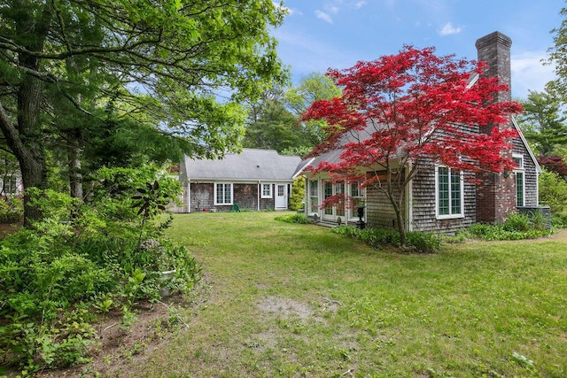 181 Pleasant St, South Yarmouth, MA 02664 - view of grassy yard