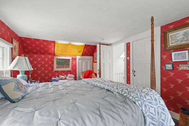 181 Pleasant St, South Yarmouth, MA 02664 - bedroom featuring wallpapered walls