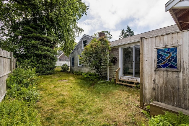 429 Paines Creek Rd, Brewster, MA 02631 - view of yard featuring entry steps