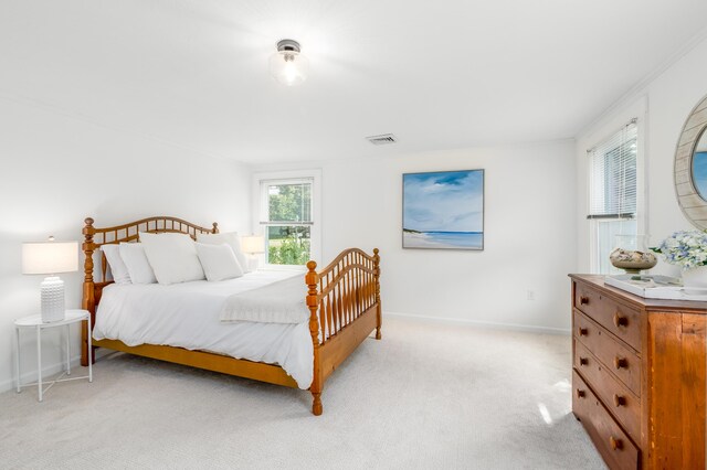 429 Paines Creek Rd, Brewster, MA 02631 - bedroom with light carpet and baseboards